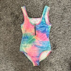 IHeartRaves - Pastel Tie Dye Colorful Bodysuit
